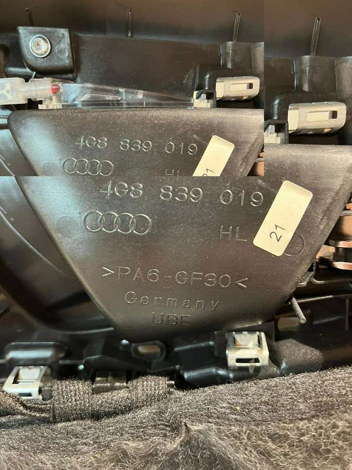 Audi A7 (2014 - 2018)  4G8867221 Обшивка задней двери