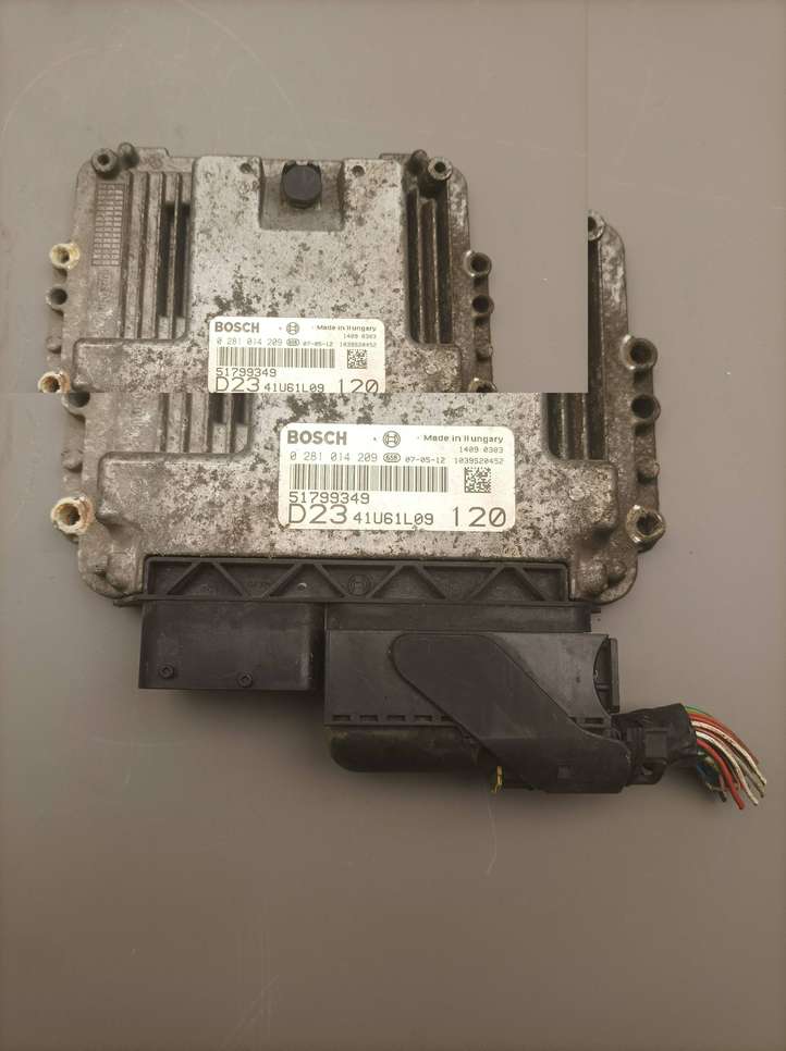 Fiat Ducato (2007 - 2014)  51799349 Блок управления двигателя