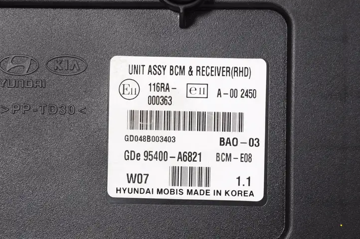 Hyundai i30 (2012 - 2015) 95400A6821 Модуль управления кузовом (BCM) — фото 6