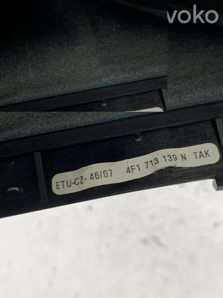 Audi A6 (2004 - 2008)  4F1713139N Отделка рычага переключения передач (кожа, головка)