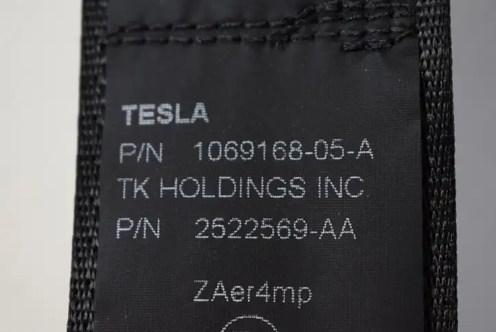 Tesla Model X (2015 - 2021) 106916805 Передний ремень безопасности — фото 3