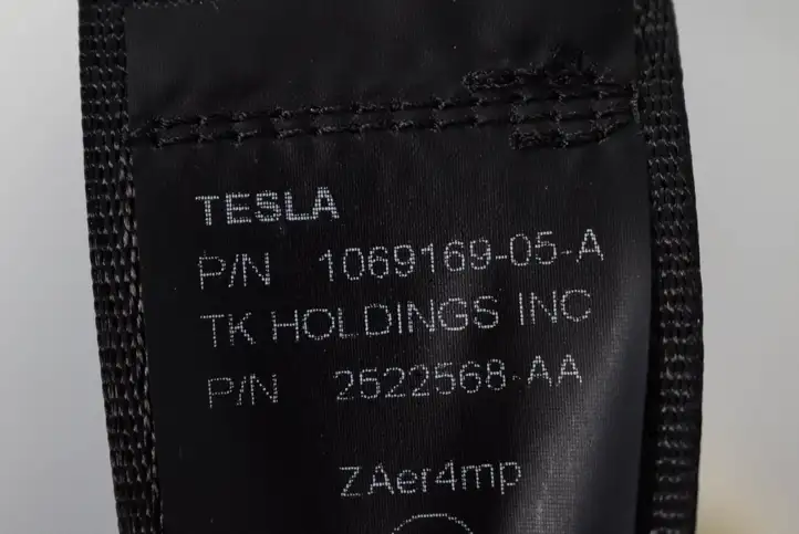 Tesla Model X (2015 - 2021) 106916905 Передний ремень безопасности — фото 5