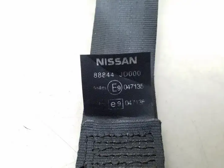 Nissan Qashqai (2006 - 2010) 88844JD000 Задний ремень безопасности — фото 5