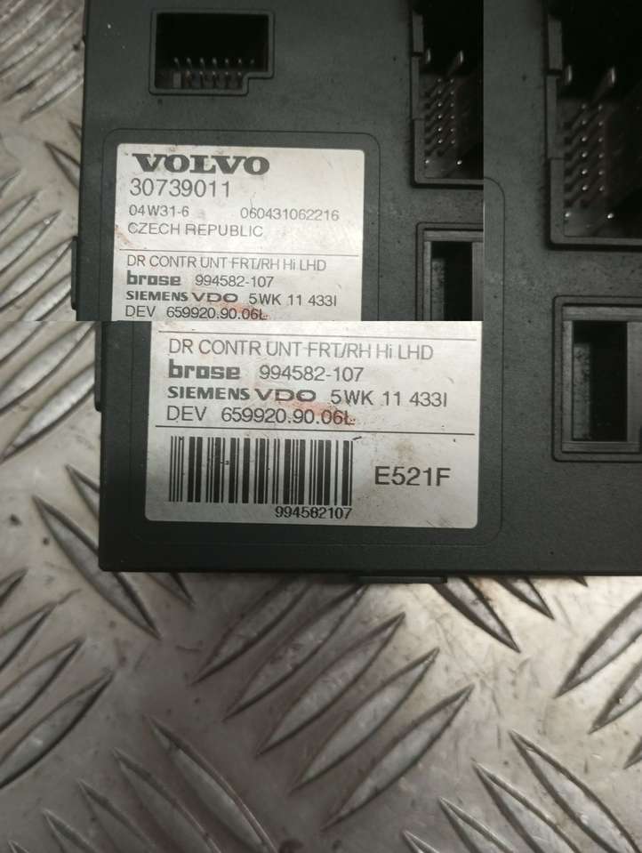 Volvo V50 (2004 - 2008)  30739011 электродвигатель переднего стеклоподъемника