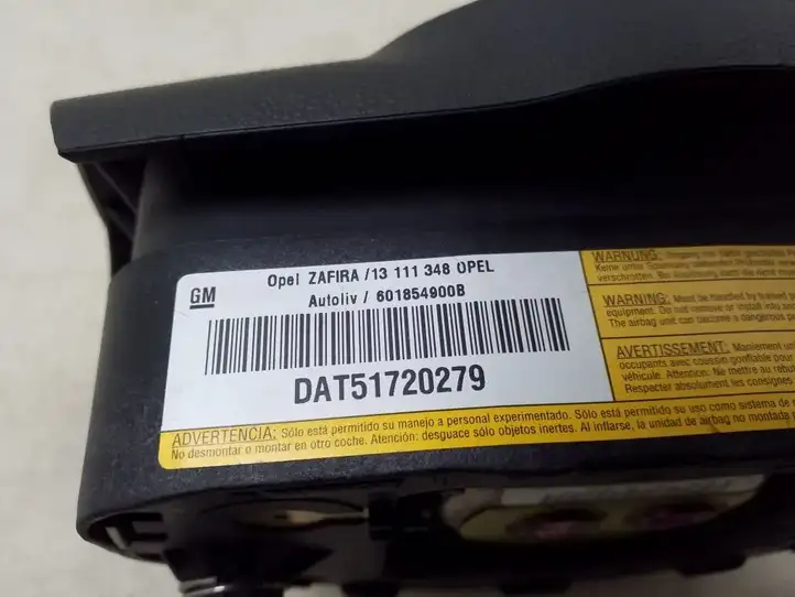 Opel Zafira B (2006 - 2008) 13111348 Подушка безопасности руля — фото 6