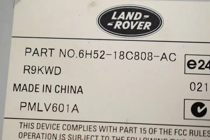Land Rover Freelander 2 - LR2 (2006 - 2010) 6H5218C808AC Усилитель звука — фото 5