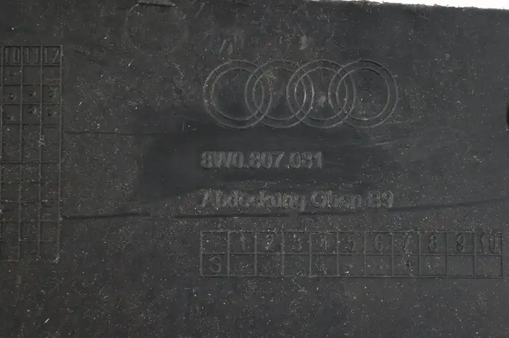 Audi A4 S4 B9 (2015 - 2019) 8W0807081 Облицовка радиатора — фото 5