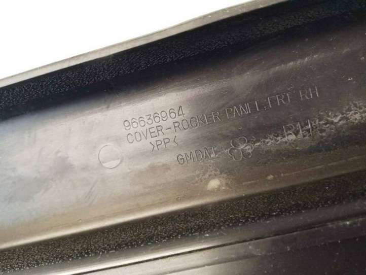 Chevrolet Epica (2006 - 2009)  96636964 Отделка переднего порога (внутренняя)