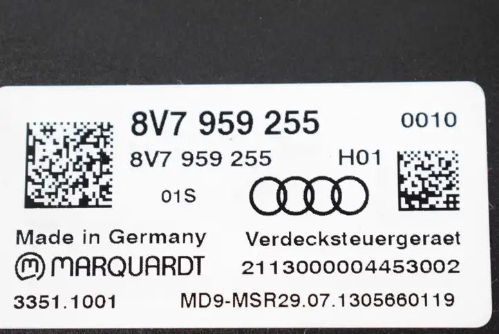 Audi A3/S3 8V (2012 - 2016) 8V7959255 Прочие приборы — фото 5