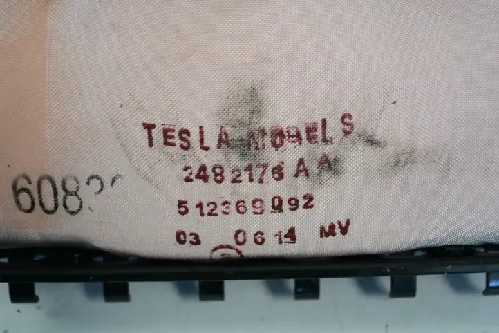 Tesla Model S (2012 - 2016) 2482176AA Подушка безопасности пассажира — фото 2