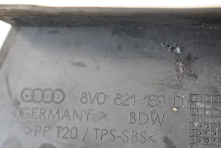 Audi A3/S3 8V (2012 - 2016) 8V0821169D Другая часть кузова — фото 5