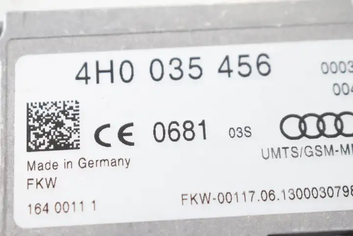 Audi A3/S3 8V (2012 - 2016) 4H0035456 Усилитель антенны — фото 1