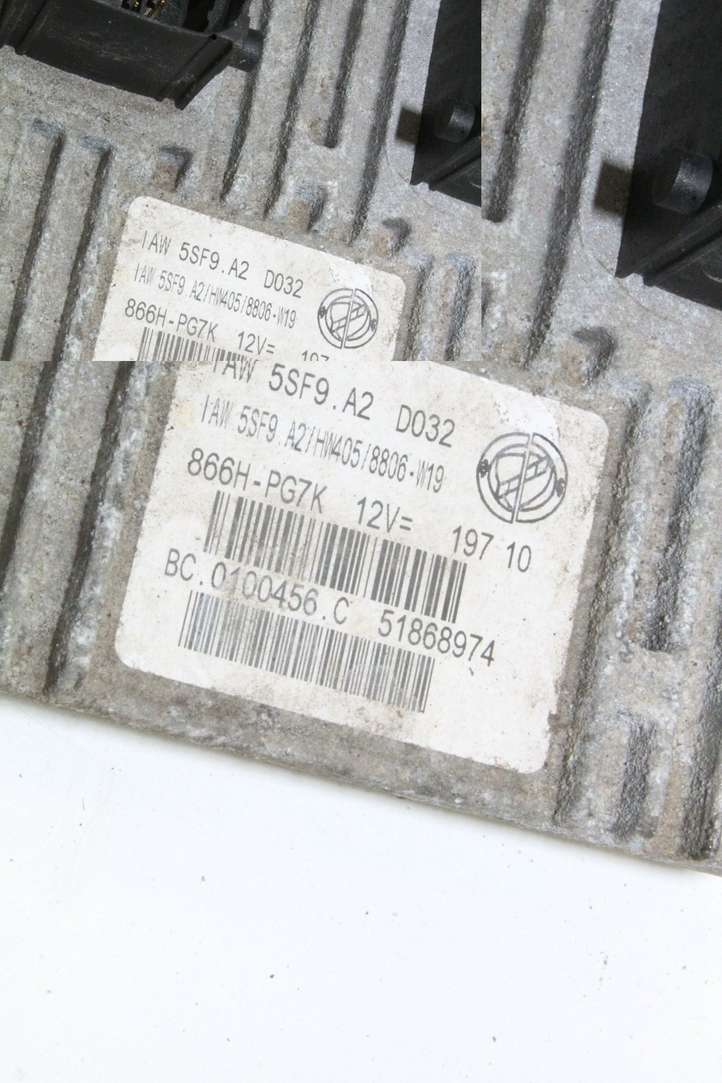 Fiat Punto (199) (2005 - 2018)  51868974 Блок управления двигателя