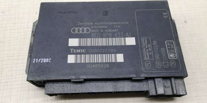 Audi A4 (2000 - 2006)  8E0959433AJ Mодуль kомфортa