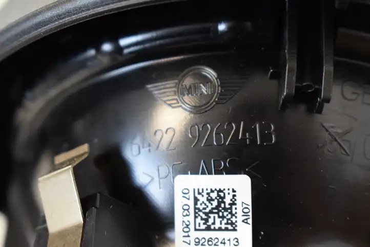 Mini One Cooper F56 F55 (2012 - 2022) 9262413 Воздушная решетка панели — фото 5