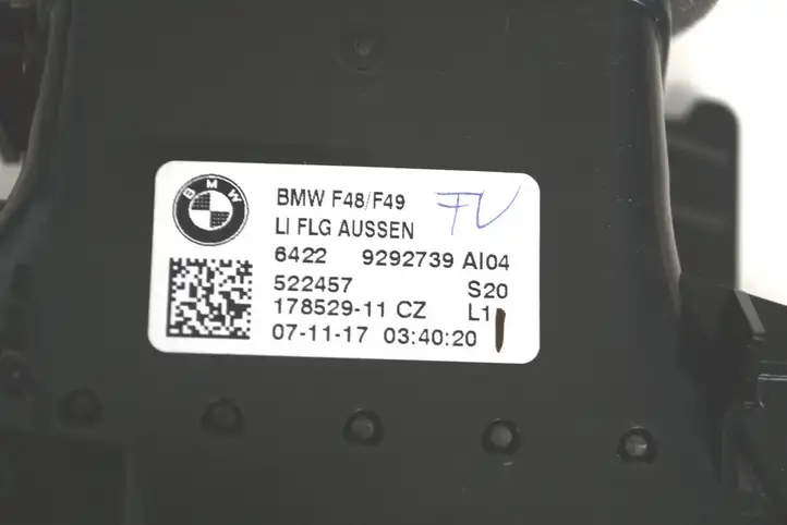 BMW X1 F48 F49 (2015 - 2022) 9292739 Воздушная решетка панели — фото 1