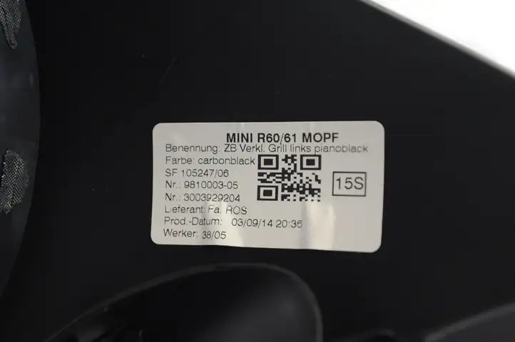 Mini Cooper Countryman R60 (2010 - 2016) 9810003 Воздушная решетка панели — фото 7