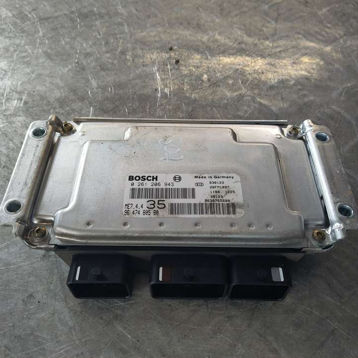 Peugeot 307 (2001 - 2005)  0261206943 Блок управления двигателя