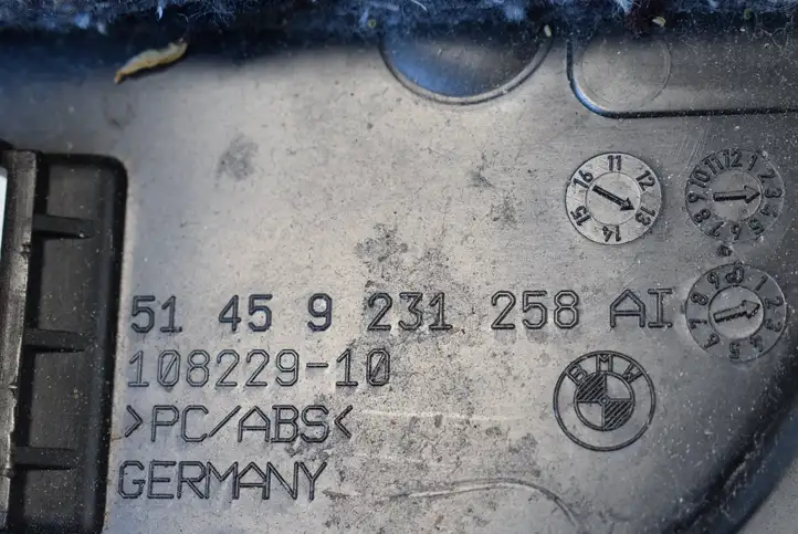 BMW 4 F32 F33 (2013 - 2017) 9231258 Нижняя отделка панели приборов — фото 5