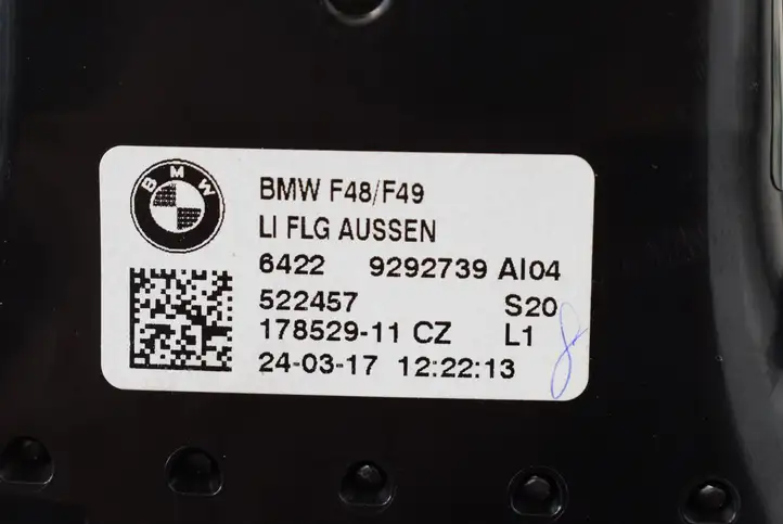 BMW 2 F46 (2015 - ) 9292739 Воздушная решетка панели — фото 5