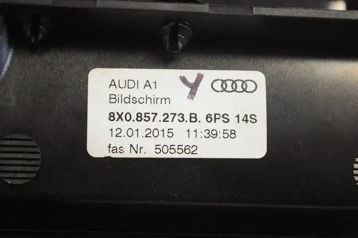 Audi S1 (2014 - 2019) 8X0857273B Дисплей / маленький экран — фото 5