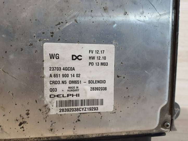 Infiniti Q50 (2013 - 2018)  A6519001402 Блок управления двигателя