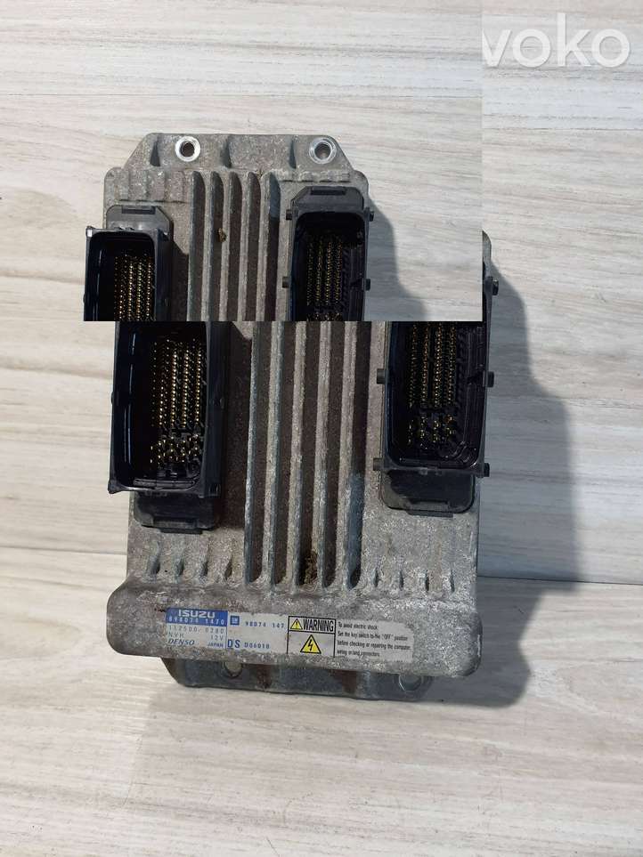 Opel Meriva (2006 - 2010)  8980741470 Блок управления двигателя