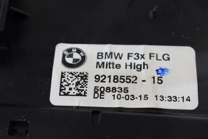 BMW 3 F30 F35 F31 (2012 - 2018) 9218552 Воздушная решетка панели — фото 5