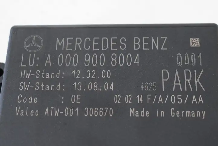 Mercedes-Benz E W212 (2009 - 2016) A0009008004 Блок управления парктрониками — фото 5