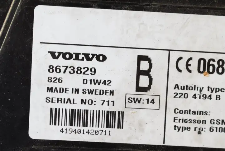 Volvo S80 (1998 - 2004) 8673829 Блок кнопок на панели — фото 5
