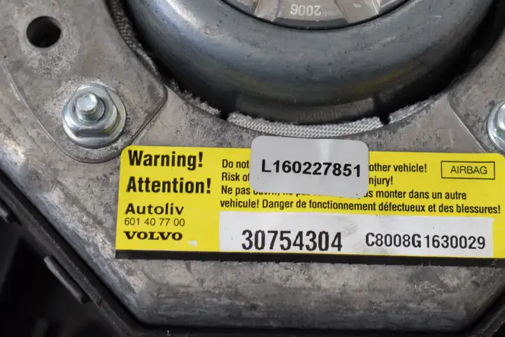 Volvo XC90 (2002 - 2006) 30754304 Подушка безопасности руля — фото 5