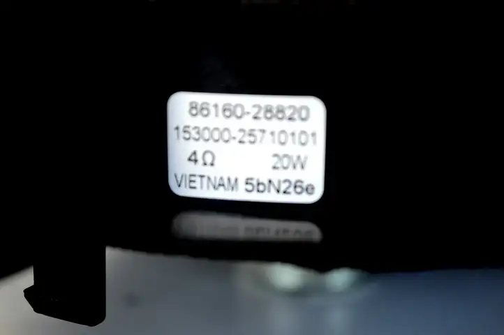 Toyota Prius (XW50) (2015 - ) 2616028820 Динамики задних дверей — фото 5