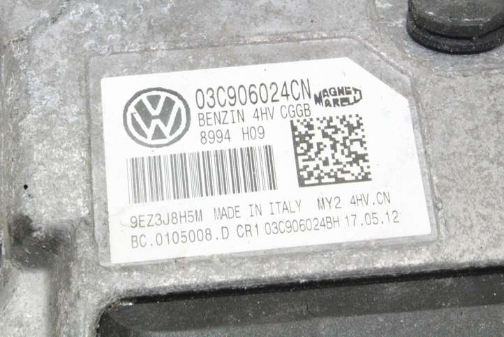 Volkswagen Polo (2015 - 2019)  03C906024CN Блок управления двигателя