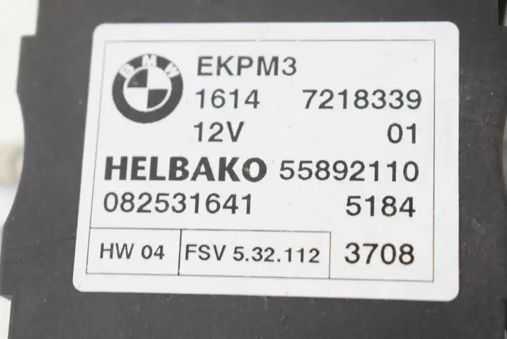 BMW 3 F30 F35 F31 (2012 - 2018) 7218339 Блок управления топливным насосом — фото 5