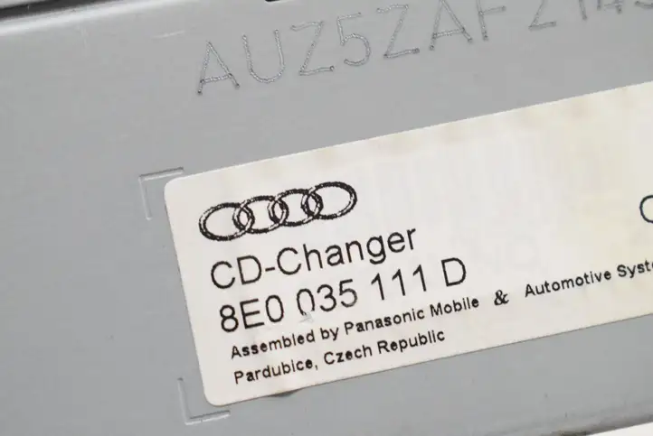 Audi A4 S4 B7 8E 8H (2004 - 2009) 8E0035111D CD/DVD чейнджер — фото 4