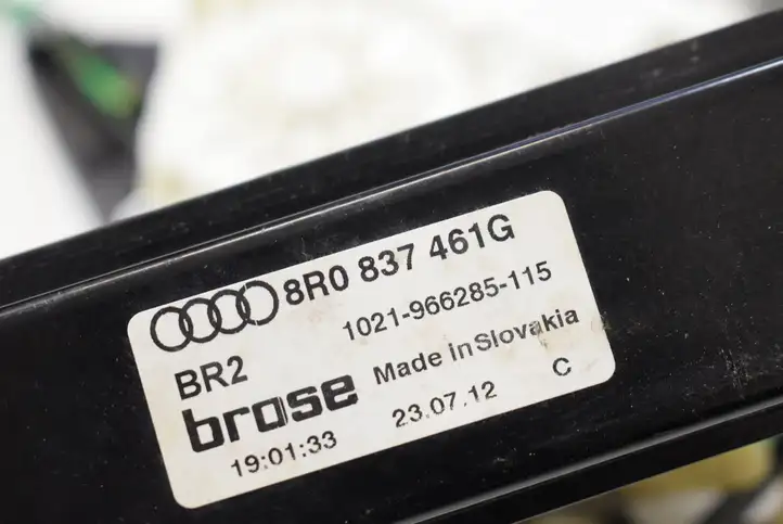 Audi Q5 SQ5 (2012 - 2017) 8R0837461G Электростеклоподъемник передний (комплект) — фото 5