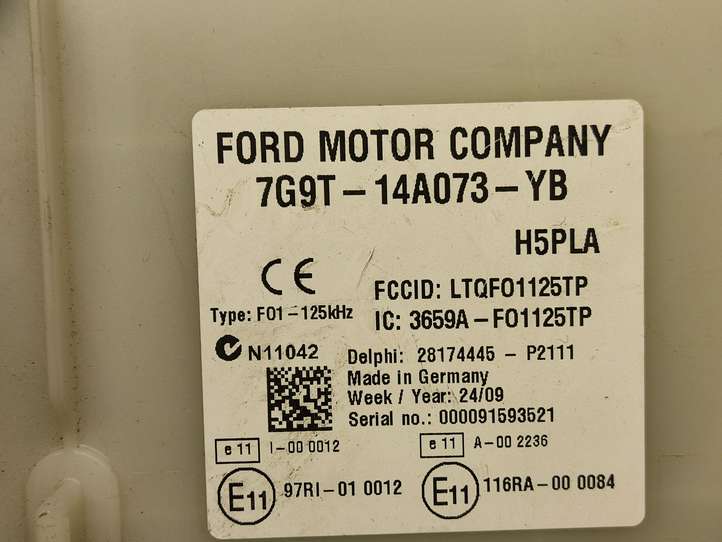 Ford Galaxy (2006 - 2010)  7G9T14A073Y Блок управления питанием