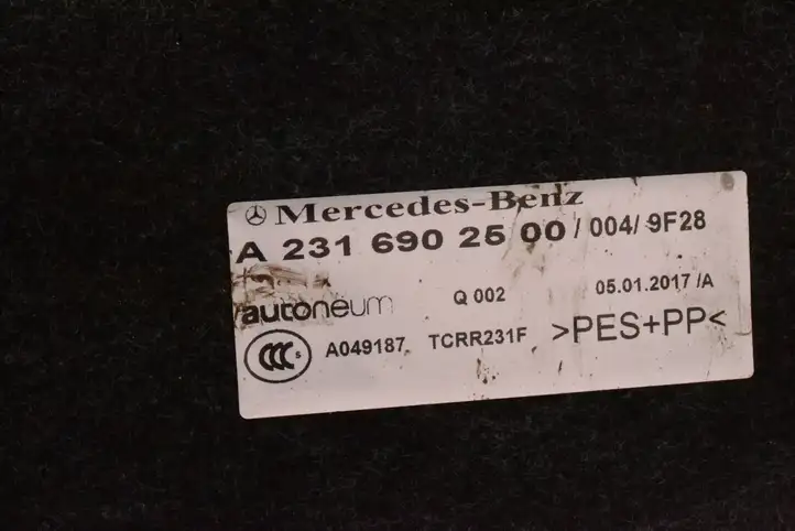 Mercedes-Benz SL R231 (2012 - 2019) A2316902500 Пол багажника — фото 6