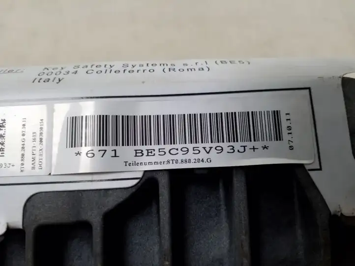 Audi A4 S4 B8 8K (2011 - 2015) 8T0880204G Подушка безопасности пассажира — фото 4