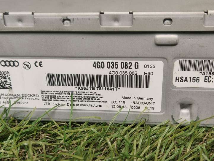 Audi A6 (2011 - 2014)  4G0035082G Радио/ проигрыватель CD/DVD / навигация