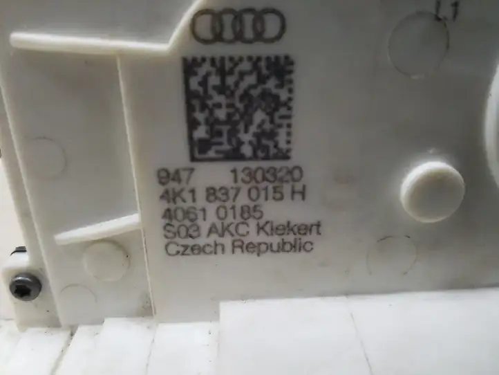 Audi A6 S6 C8 4K (2018 - ) 4K1837015H Замок передней двери — фото 4