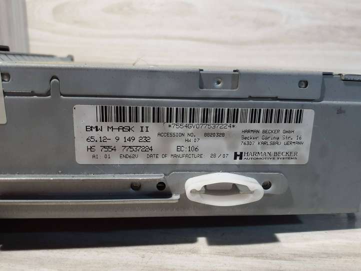 BMW 1 E81 E87 (2004 - 2011)  9149232 Радио/ проигрыватель CD/DVD / навигация