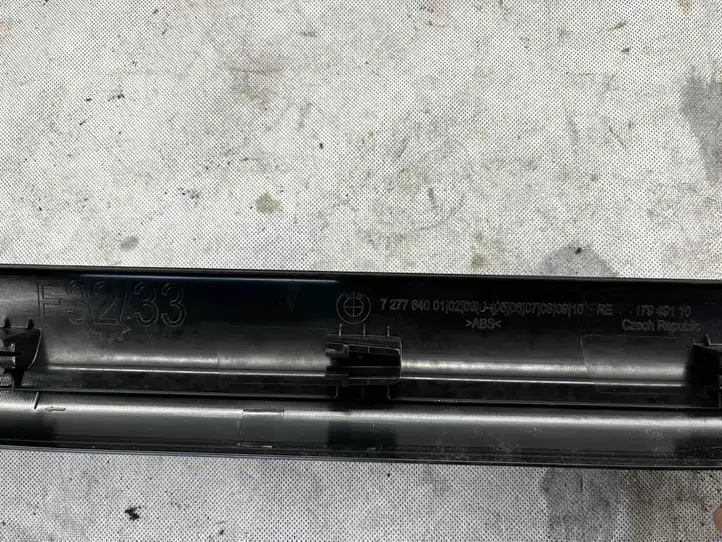 BMW 4 F32 F33 (2013 - 2017) 727764001 Внутренняя отделка переднего порога — фото 3