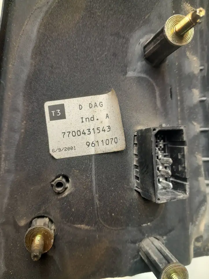 Renault Scenic I (1996 - 2003) 7700431543 Боковое зеркало с электроприводом — фото 3