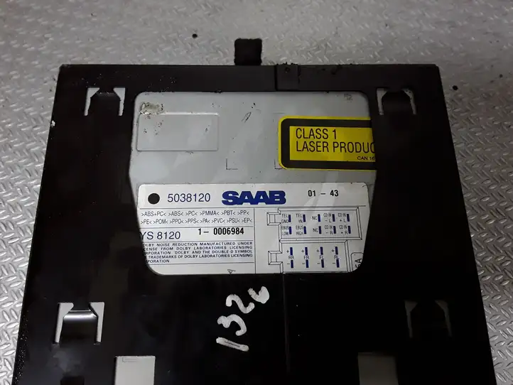 Saab 9-5 (1998 - 2005) 5038120 Магнитола / мультимедийная система — фото 2