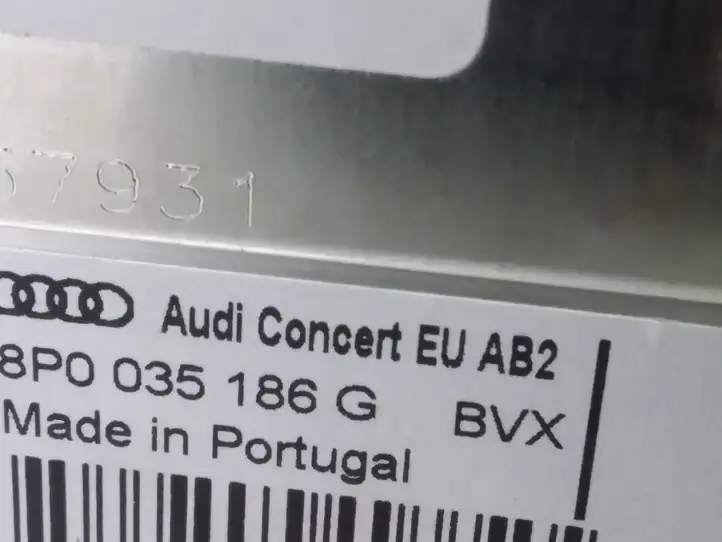 Audi A3/S3 8P (2004 - 2008) 8P0035186G Магнитола / мультимедийная система — фото 4
