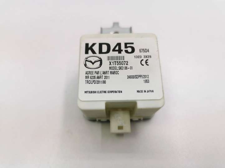 X1T55072 Mazda 3 II Beraktės sistemos KESSY (keyless) valdymo blokas/ modulis