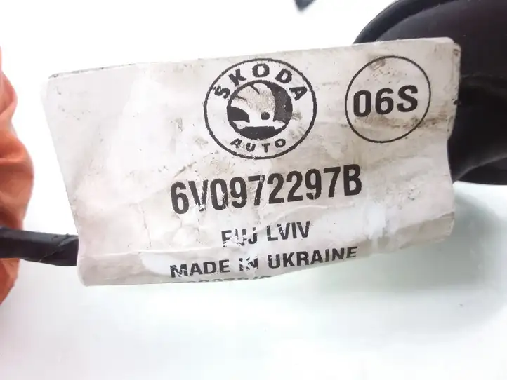 Skoda Fabia Mk3 (NJ) (2015 - 2021) 6V0972297B Проводка передней двери — фото 3