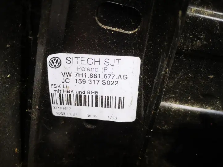 Volkswagen Transporter - Caravelle T5 (2009 - 2015) 7H1881677AG Нижняя часть сиденья водителя — фото 4