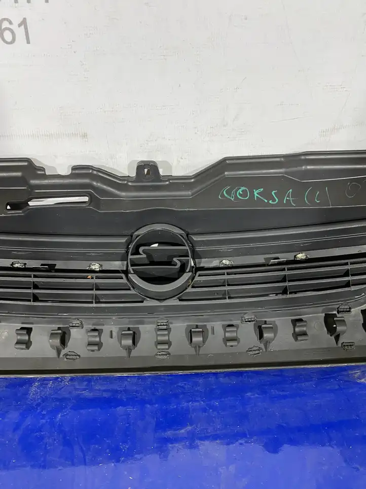 Opel Corsa C (2003 - 2006) 13120828 Верхняя решетка радиатора — фото 11